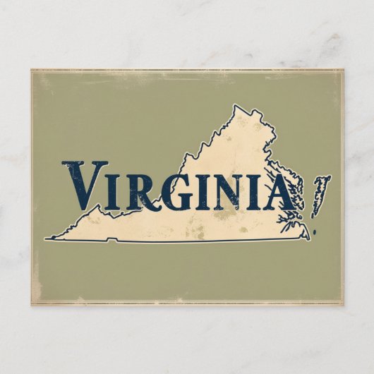 Virginia, USA Postkarte (Vorderseite)