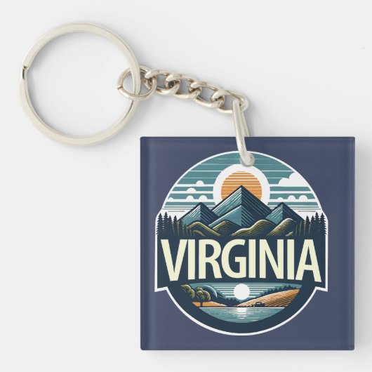 Virginia, USA Schlüsselanhänger (Vorderseite)