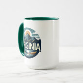 Virginia, USA Tasse (Vorderseite Links)