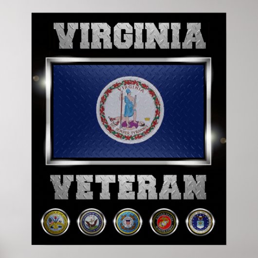 Virginia Veteran Poster (Vorne)