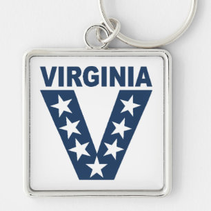 VIRGINIA VICTOIRE Premium-Carré Schlüsselanhänger
