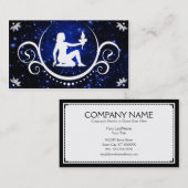 Virginia Visitenkarte (Vorne/Hinten)