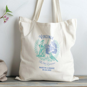 Virginia Wedding Welcome Bag, Staat Liebe Tragetasche