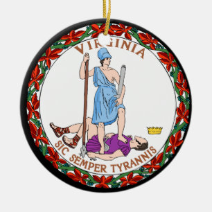Virginia* Weihnachtsverzierung Keramikornament