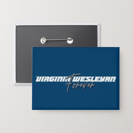 Virginia Wesleyan Forever Button (Vorderseite/Rückseite)