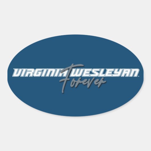 Virginia Wesleyan Forever Sticker (Vorderseite)
