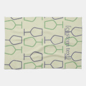 Virginia Wine Glass Kitchen Towels Geschirrtuch (Horizontal)