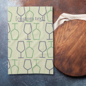 Virginia Wine Glass Kitchen Towels Geschirrtuch