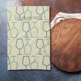 Virginia Wine Glass Kitchen Towels Geschirrtuch