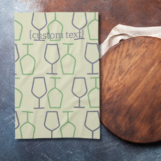 Virginia Wine Glass Kitchen Towels Geschirrtuch