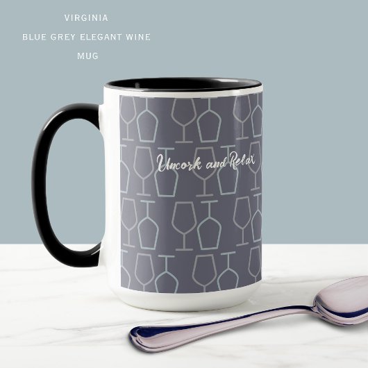 Virginia Wine Lover Mug | Uncork & Relax  Tasse
