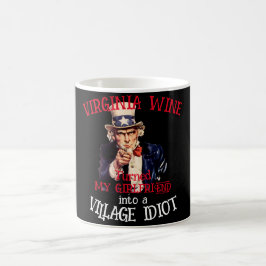 VIRGINIA Wine verwandelte meine Freundin Village Kaffeetasse