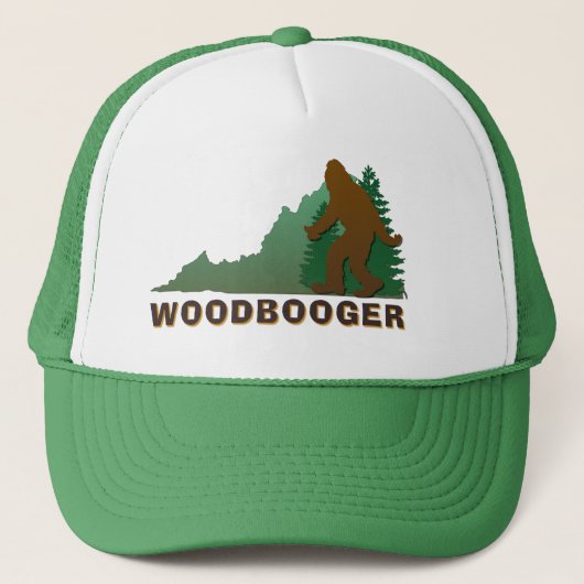 Virginia Woodbooger Trucker Hat Truckerkappe (Vorderseite)