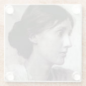 Virginia Woolf, 1902 Glasuntersetzer (Rückseite)