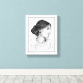 Virginia Woolf 2004 Mark Edward Westerfield Leinwanddruck (Insitu (Holzboden))