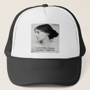 Virginia Woolf Anonymous War Eine Frau Zitat Truckerkappe