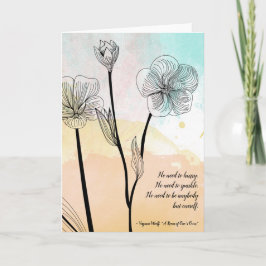 Virginia Woolf braucht keine Leere-Karte zu beeile Karte