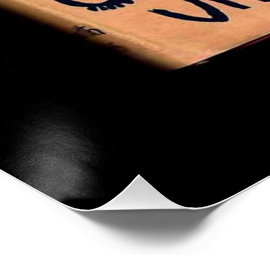 Virginia Woolf Buch Cover A Room of One Poster (Ecke)