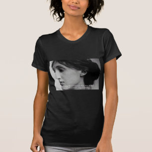 Virginia Woolf Dine/Love Well Love Zitat Geschenke T-Shirt