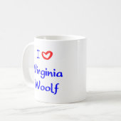 Virginia woolf kaffeetasse (Vorderseite Links)