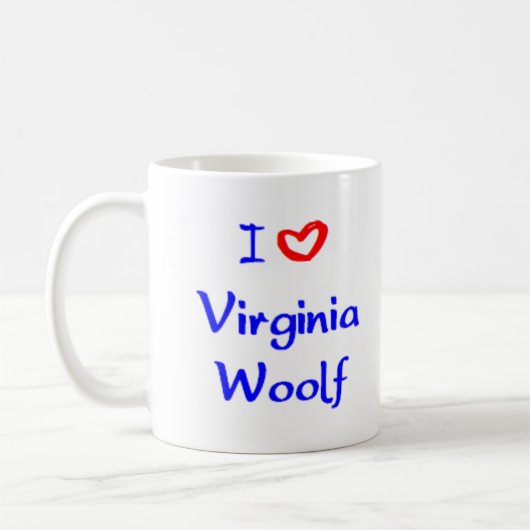 Virginia woolf kaffeetasse (Links)