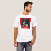 Virginia Woolf & Liebe Zitat T-Shirt (Vorne ganz)