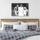 Virginia Woolf mit Clive und Julian Bell, 1910 Leinwanddruck (Insitu (Schlafzimmer))