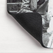 Virginia Woolf mit Clive und julianischer Bell, Mousepad (Ecke)