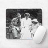 Virginia Woolf mit Clive und julianischer Bell, Mousepad (Mit Mouse)