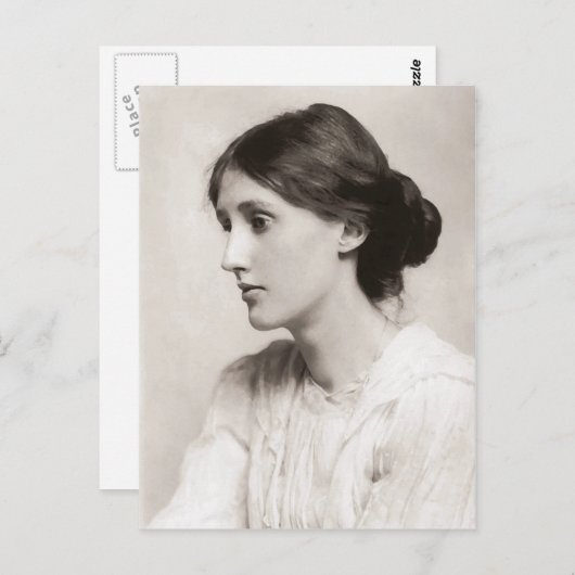 Virginia Woolf Portrait 1902 Postkarte (Vorne/Hinten)