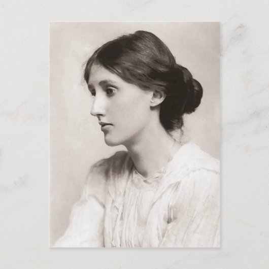 Virginia Woolf Portrait 1902 Postkarte (Vorderseite)