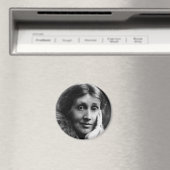 Virginia Woolf Portrait Magnet (In Situ (Geschirrspüler))