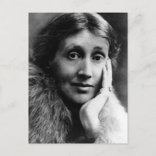 Virginia Woolf Portrait Postkarte