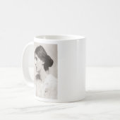 Virginia Woolf Porträt 1902 Kaffeetasse (Vorderseite Links)