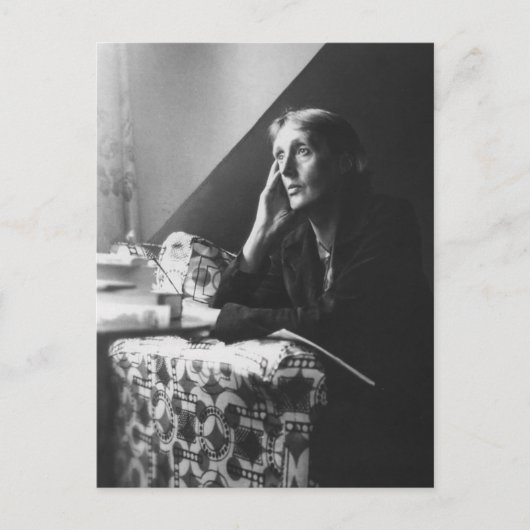 Virginia Woolf Postkarte (Vorderseite)