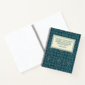 Virginia Woolf Quote Writer's Notizblock (Innenseite)