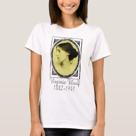 Virginia Woolf T-Shirt (Vorderseite)