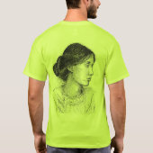 Virginia Woolf T-Shirt (Rückseite)