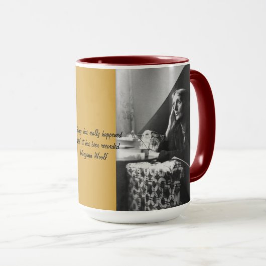 Virginia Woolf Tasse (VorderseiteRechts)