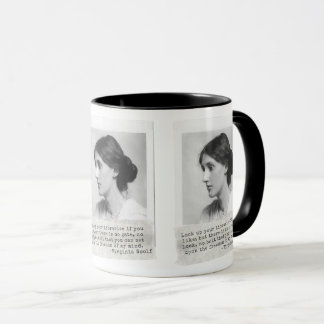 Virginia Woolf Zitat - Ikonen der Frauengeschichte Tasse