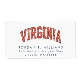 Virginia Wordmark abgenutzt