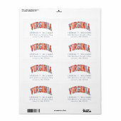 Virginia Wordmark erschüttert (Vorne)