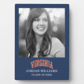 Virginia Wordmark erschüttert Fotoplatte (Vorderseite)