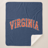 Virginia Wordmark erschüttert Sherpadecke (Vorderseite)