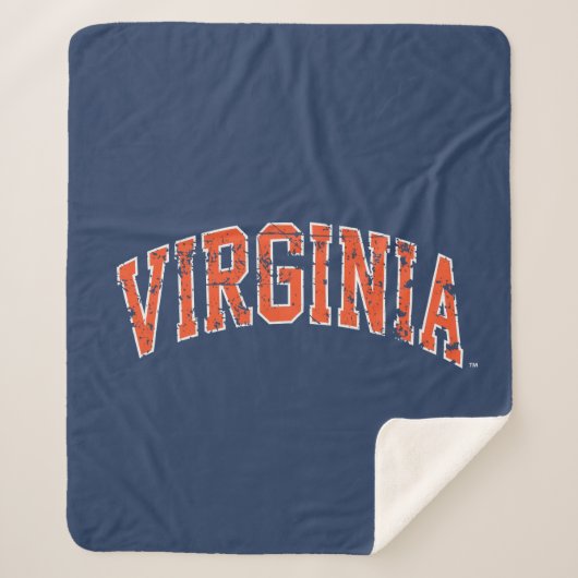Virginia Wordmark erschüttert Sherpadecke (Vorderseite)