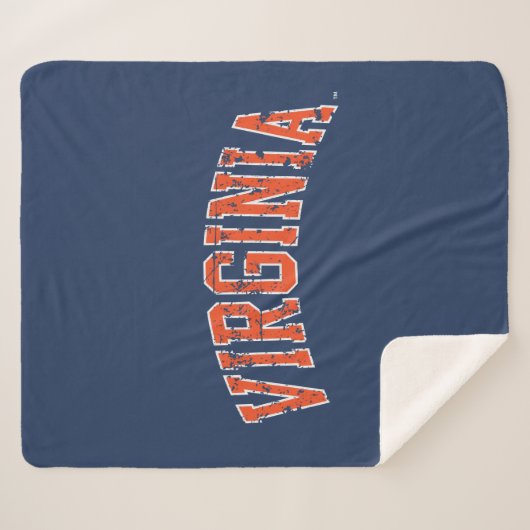 Virginia Wordmark erschüttert Sherpadecke (Vorderseite (Horizontal))