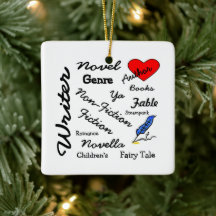 Virginia Wright Writer Author Novelist Ornament