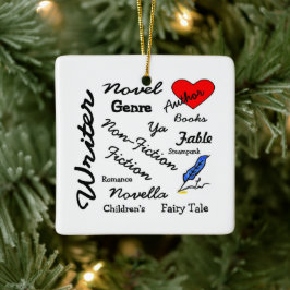 Virginia Wright Writer Author Novelist Ornament
