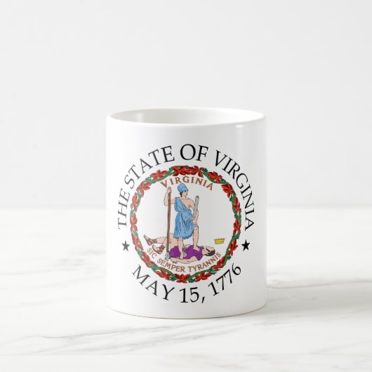 Virginia-Zeichen Kaffeetasse (Mittel)