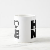 Virginia Zuhause Heart Staat Tasse oder Travel Mug (Mittel)